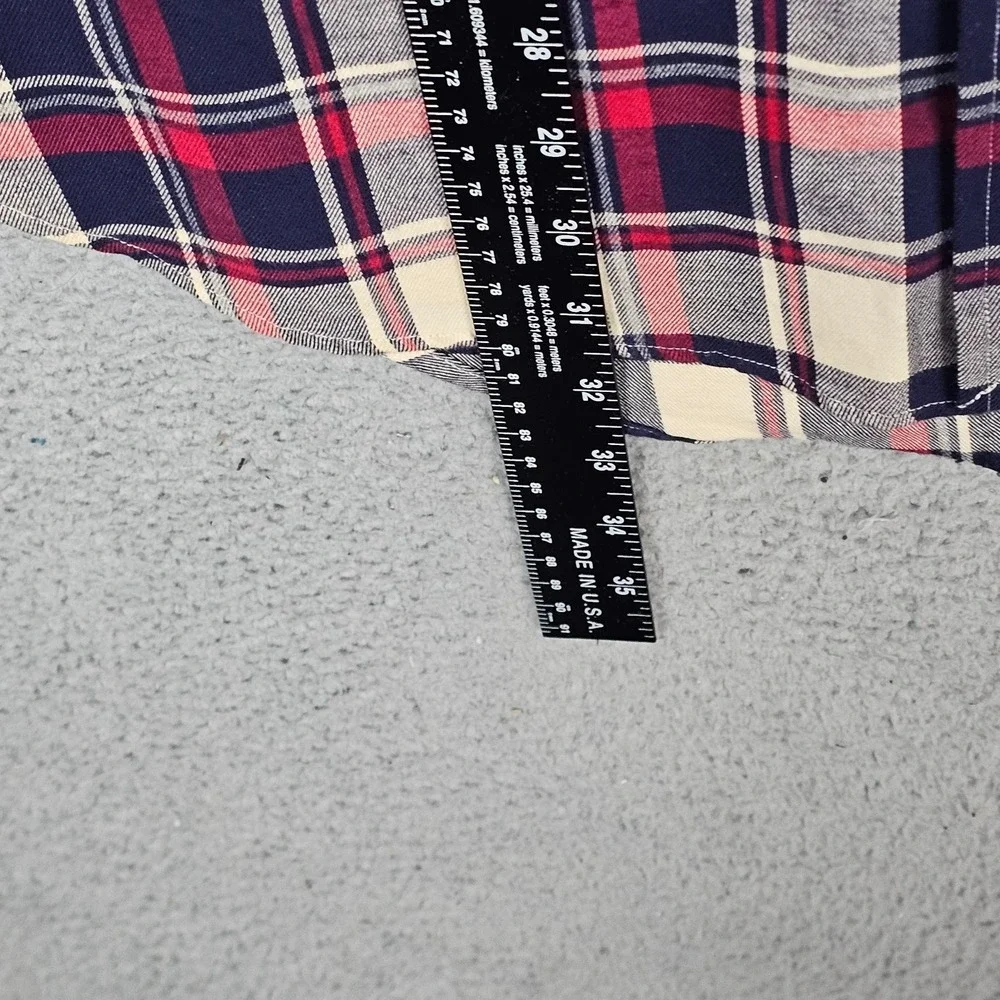Polo Ralph Lauren Flannel Shirt Mens Large Plaid Long Sleeve Collared‎ Button-Up